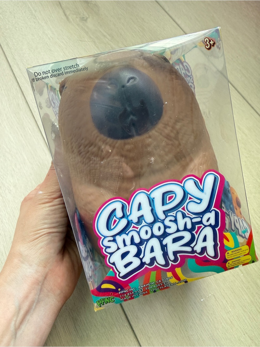 Capybara Capy Smoosh-a-Bara Squishy